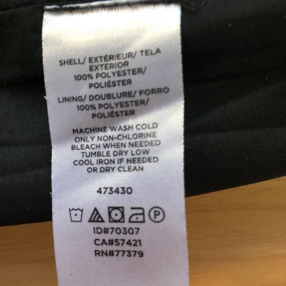 Ann Taylor Factory Cranberry and Teal Textured Pencil Skirt Size 4P - Picture 3 of 5